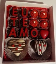 Caixa de chocolates Personalizados para o dia dos namorados